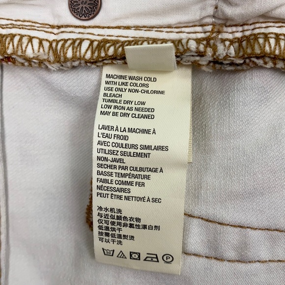 Free People Wild Child Southwest Print Skinny Jeans - Picture 13 of 14